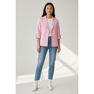 George Simonton Pink Retro Mod 60s 50s Jacket Jackie O Bubblegum XS Small New